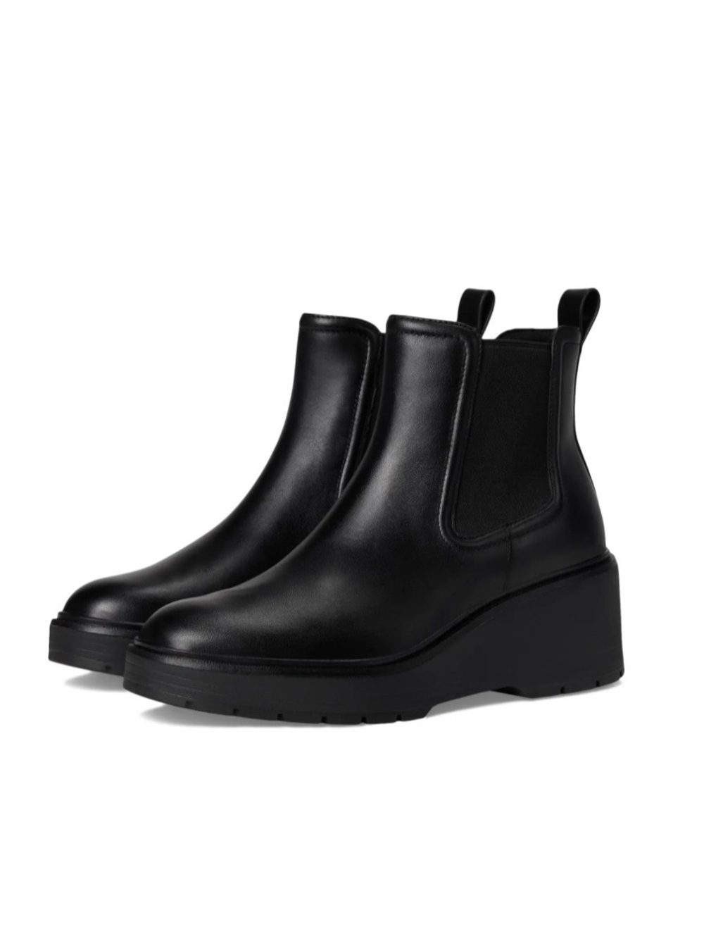 Cole Haan Zerogrand Cityquest Waterproof Leather Wedge Boots (NEW) NWOT - Picture 4 of 13